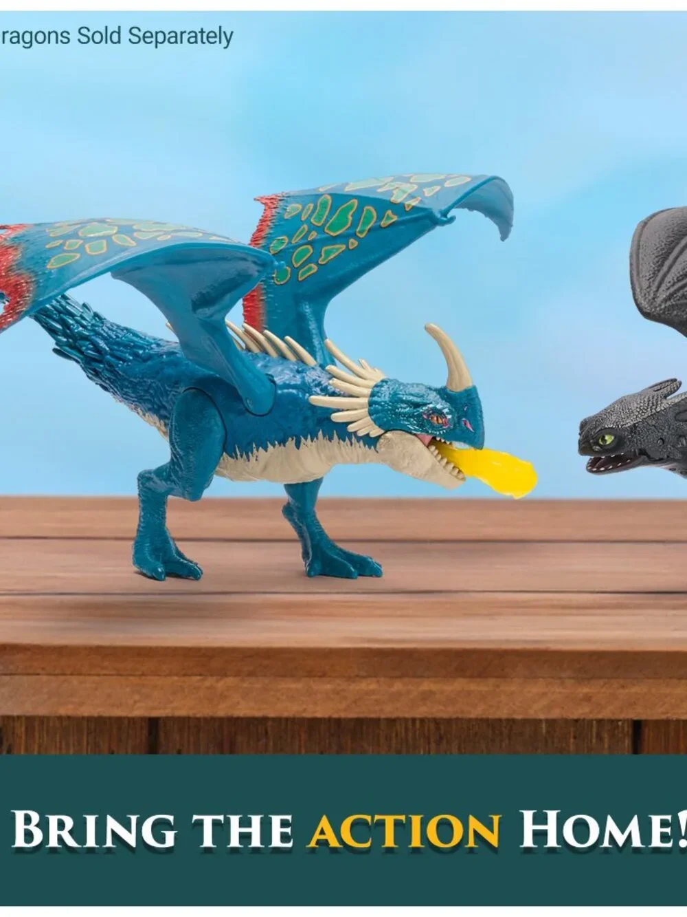 How To Train Your Dragon Battle Dragons Fire Blast Deadly Nadder 10” Dream Works
